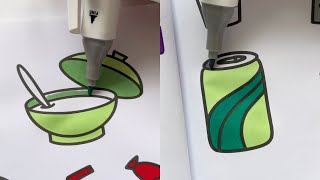 Colouring ASMR no talking 30 Minutes of Relaxing Marker Sounds no midroll ads [upl. by Manwell]