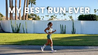 Best Run Ever  Evening in Palm Springs Desert I 4K [upl. by Gayle]