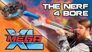 The NERF 4 BORE MEGA XL Sniper goes drone hunting 🤖 [upl. by Linus]