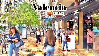 VALENCIA SPAIN 🇪🇸  SUMMER 2023  4KHDR Walking Tour [upl. by Asirral]