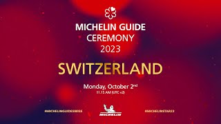 Discover MICHELIN Guides 2023 selection for Switzerland [upl. by Ariela]