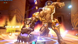 Dannedd 1 Doomfist One Trick  POTG  Overwatch Season 31 Top 500 [upl. by Anauq]