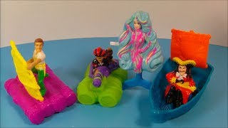 1991 McDONALDS quotHOOKquot SET OF 4 HAPPY MEAL MOVIE COLLECTIBLES VIDEO REVIEW [upl. by Ayahsal598]