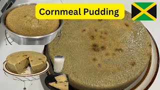 How To Make Jamaican Cornmeal Pudding bessbeanslifestyle [upl. by Buffy573]