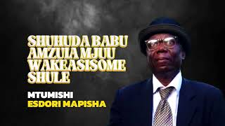 SHUHUDA BABA AMZUI MJUKUU WAKE ASIENDE SHULE KISA KUMPA MIKOBA [upl. by Humo]