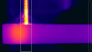 Drilling  thermal camera FLIR [upl. by Sirromed]