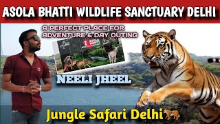 Asola Bhatti Wildlife Sanctuary  Neeli Jheel Faridabad  Hidden Gems In Delhi Ncr  Weekend Gateway [upl. by Haerle]