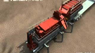 Terex Finlay MP300 Mobile Rinser Animation [upl. by Stclair]