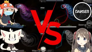 WhiteCat mrekk vs Neurosama  danser go  Camellia  Flamewall by Sotarks 1021 [upl. by Gardener]