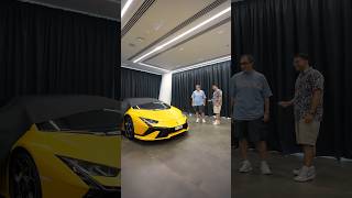 VIP DELIVERY OF DREAM CAR LAMBORGHINI ✅💯 lamborghini dreamcar shorts viralshort gouravsharma00 [upl. by Earl578]