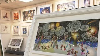 100歳になる今も精力的に制作を続けている影絵作家・藤城清治さんの版画展 テーマは「生きるよろこび」【岡山】 [upl. by Evars]