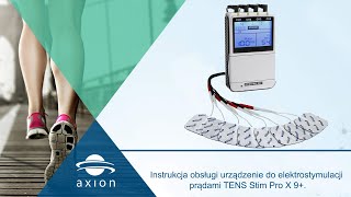 Instrukcja obsługi urządzenie do elektrostymulacji prądami TENS Stim Pro X 9 [upl. by Thunell]