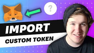 How To Import Token To MetaMask 2022  Add Custom Token To Metamask [upl. by Cibis576]