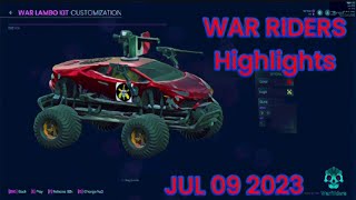 War Riders highlights  Evento 09 jul 2023 [upl. by Netsoj]