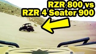 RZR 800 vs RZR 900 4 Seater  Hill Race [upl. by Roz743]