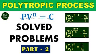 Poroblem solved in polytropic process Problem2 [upl. by Timus]