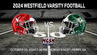 2024 Westfield Hornet Football St AnnePacelli vs Westfield School [upl. by Arther]