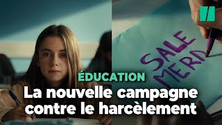 Voici la nouvelle campagne contre le harcèlement scolaire du gouvernement [upl. by Elonore736]