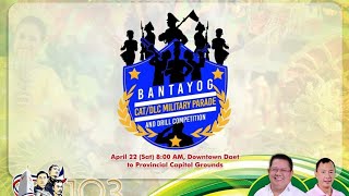 BANTAYOG 2023 CATDLC MILITARY PARADE CAMARINES NORTE [upl. by Annoya171]