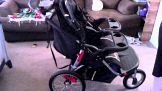 baby trend navigator double jogging stroller review [upl. by Almeria]