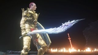 DARK SOULS 3  PVP ESPADA CURVA DA TEMPESTADE STORM CURVED SWORD [upl. by Tsai]