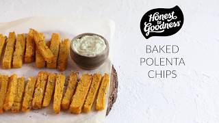 Baked Polenta Chips [upl. by Eedahs]