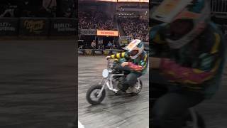 Minibike Sidecar Flat Track Racing  FLAT OUT FRIDAY [upl. by Atiuqet]