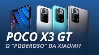 POCO X3 GT o MELHOR e MAIS BARATO quotPODEROSOquot da XIAOMI AnáliseReview [upl. by Yrakcaz]