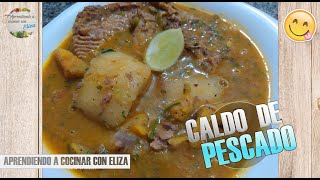 CALDO DE PESCADO ALBACORA [upl. by Eriuqs306]