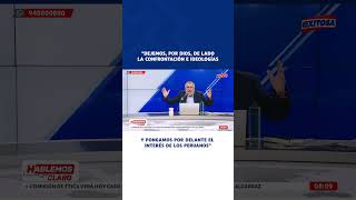 🔴🔵Nicolás Lúcar quotDejemos por Dios de lado la confrontación y pongamos el interés de los peruanosquot [upl. by Novek483]