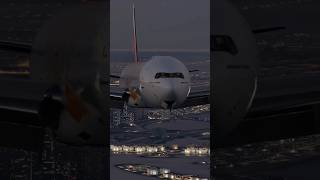 Emirates Boeing 77 at Dubai Airport expo livery worldofairports352 [upl. by Worlock]