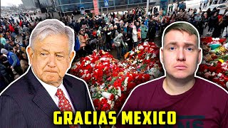 🇲🇽RUSOS AGRADECEN a MÉXICO POR SU APOYO TRAS LA TRAGEDIA en RUSIA  RUSOS REACCIONAN [upl. by Eugor]