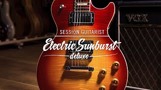 SESSION GUITARIST ELECTRIC SUNBURST DELUXE Walkthrough  Native Instruments [upl. by Fernandina547]