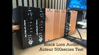 BLA Black Lion Audio Auteur mkII 500 series preamp on Snare [upl. by Kaazi]