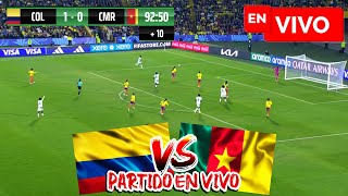 🔴 COLOMBIA VS CAMERUN EN VIVO Y EN DIRECTO  COPA MUNDIAL FEMENINO SUB20 EN VIVO [upl. by Nilerual]