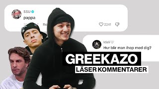 Greekazo läser era kommentarer  DOPEST [upl. by Einalem]