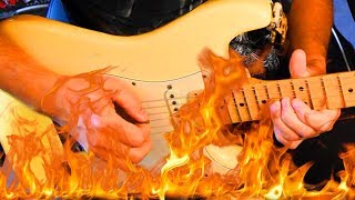 My Yngwie Malmsteen Stratocaster is ON FIRE [upl. by Delia585]