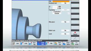 SINUMERIK Tutorial  programming with programGUIDE [upl. by Lewak233]