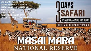 Adventurous Masai Mara Safari Kenya  Once in a lifetime experience [upl. by Adiaz]