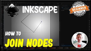 Inkscape How To Join Nodes [upl. by Spiros]