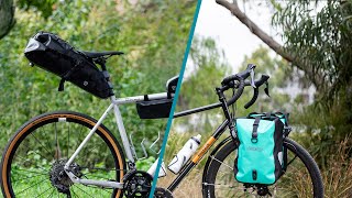 DIY Backpack Pannier  Carry any backpack on your bike rack [upl. by Patten]