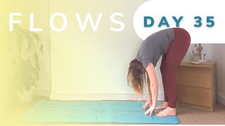 Day 3590  Flow into a backwards Sun Salutation [upl. by Feinleib]