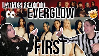 Latinos react to EVERGLOW 에버글로우  FIRST MV  REACTION [upl. by Caren933]