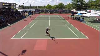 Quinn Vandecasteele Vs Aidan McHugh  Highlights FINAL ITF EDWARDSVILLE [upl. by Lanford]