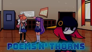 FNF Poems N Thorns V2 But Monika Yuri And Nikku Sing It  Ddto Plus Cover [upl. by Arze90]