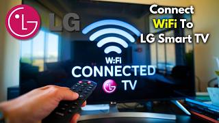 How to connect WiFi to LG Smart tv [upl. by Eiramyma]