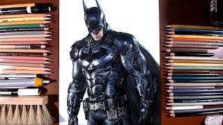 How To Draw Batman Arkham Origins  Step By Step  DC [upl. by Fredra]