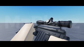 CheyTac M200 Intervention  Roblox Viewmodel Animation [upl. by Dulci]