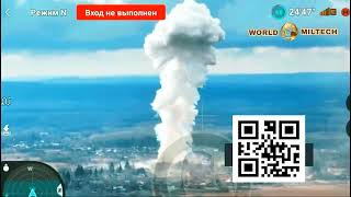 The first time a heavy volumetric detonation bomb ODAB was dropped on Ukraine [upl. by Ddart]