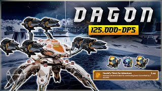 WR 🔥 6X Taeja Dagon Does 125000 DMGSec – Mk3 Gameplay  War Robots [upl. by Xylon]